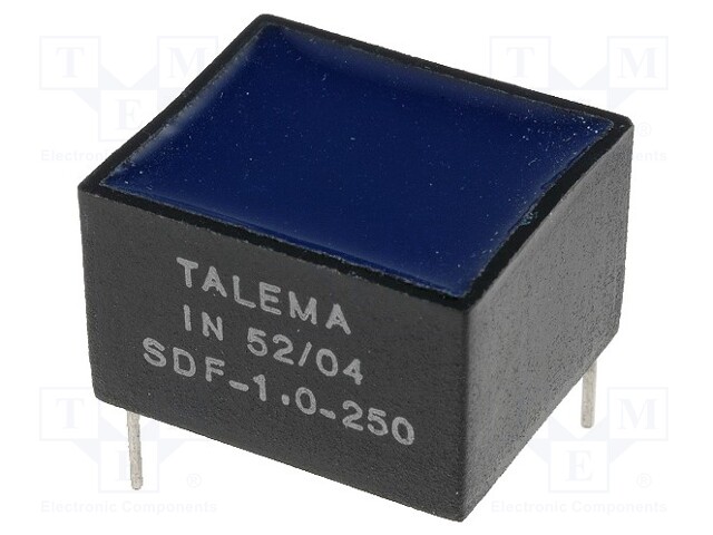 Inductor: wire; THT; 250uH; 1A; 354mΩ; -40÷125°C; 15x17.5x11mm