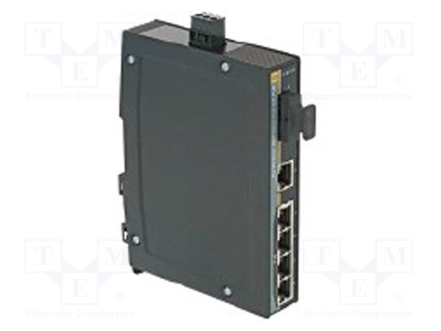 Industrial module: switch Ethernet; unmanaged; 9÷60VDC; RJ45,SC