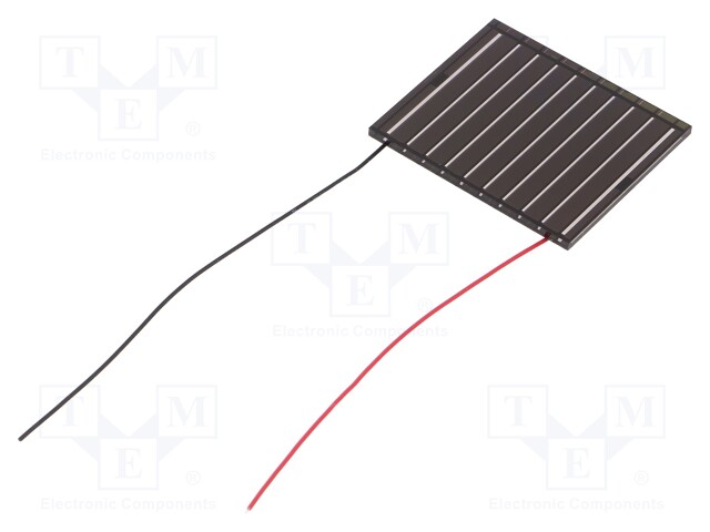 Photovoltaic cell; outdoor; 40.1x33.1x1.8mm; 5.9g; 49.5mW; 9.9mA