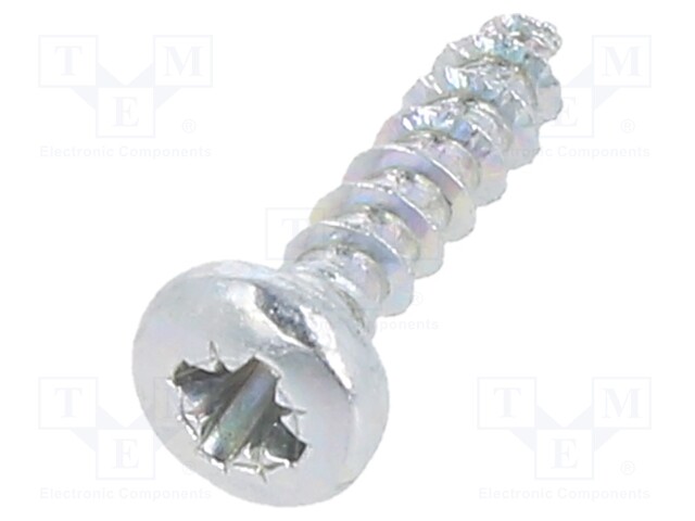 Screw; SPAX®; 3x12; Head: cheese head; Pozidriv; steel; zinc; BN: 615