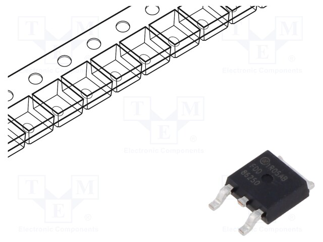 Transistor: N-MOSFET; unipolar; 150V; 27A; Idm: 164A; 132W; DPAK