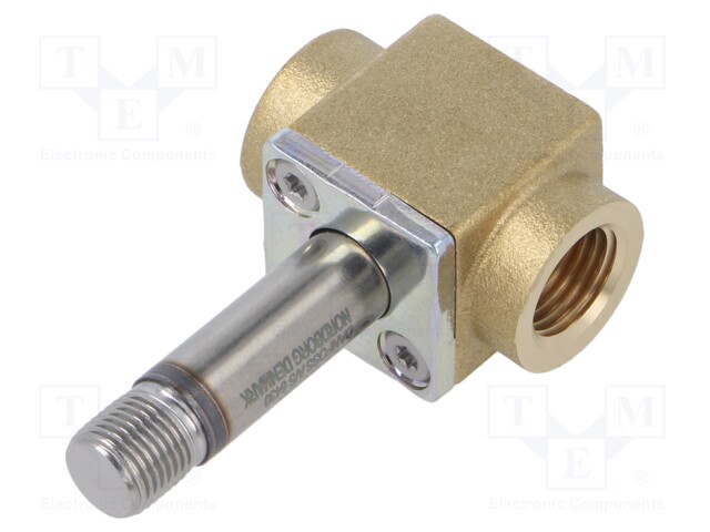 Electromagnetic valve; G 1/4"; brass; FKM; 0÷4bar; EV210A