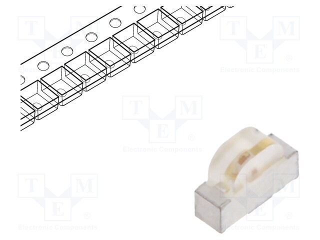 LED; SMD; 1104; green; 5÷12mcd; 3x2x1mm; 120°; 2.2÷2.5V; 20mA; 62.5mW