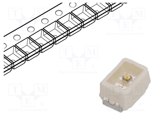 LED; SMD; Mini PLCC2,2014; blue; 60÷120mlm; 18÷45mcd; 120°; 10mA