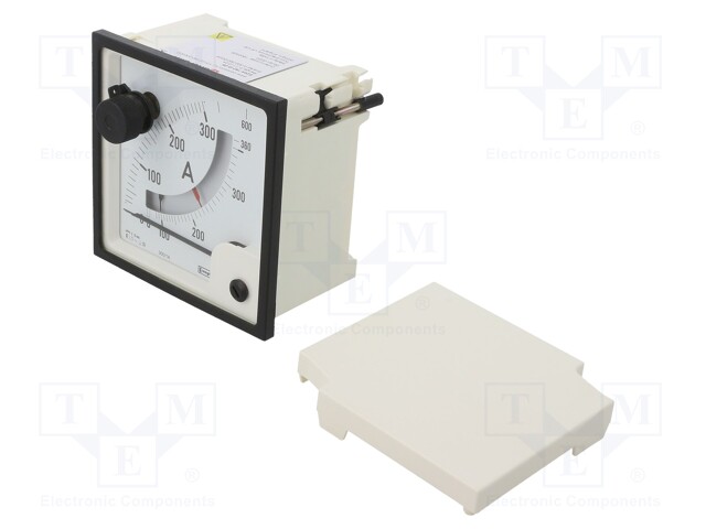 Meter: panel; analogue; 0/300÷360A,0/300÷600A; Iin: 1/1,2/2A; IP52