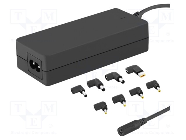 Power supply: switched-mode; 18.5VDC,; 3.5A; 65W; 220÷240VAC