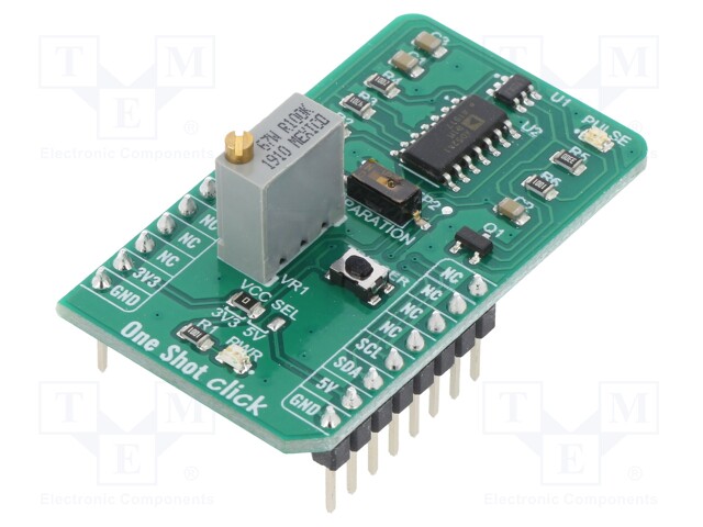 Click board; PWM; GPIO,I2C; LTC6993-2; mikroBUS connector