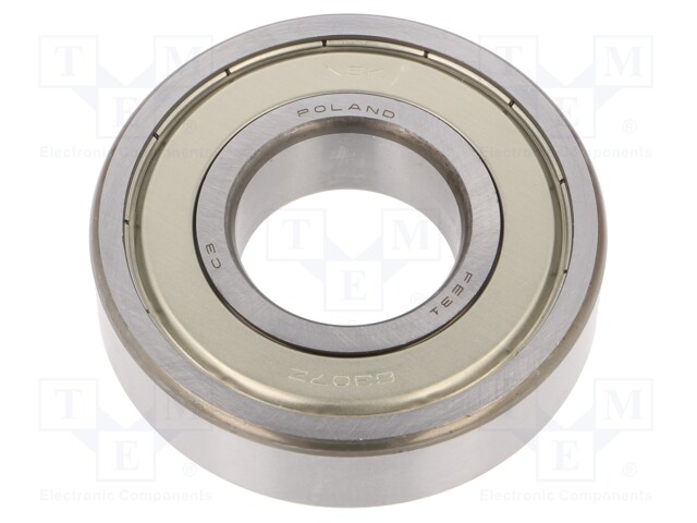 Bearing: ball; Øint: 35mm; Øout: 80mm; W: 21mm; bearing steel