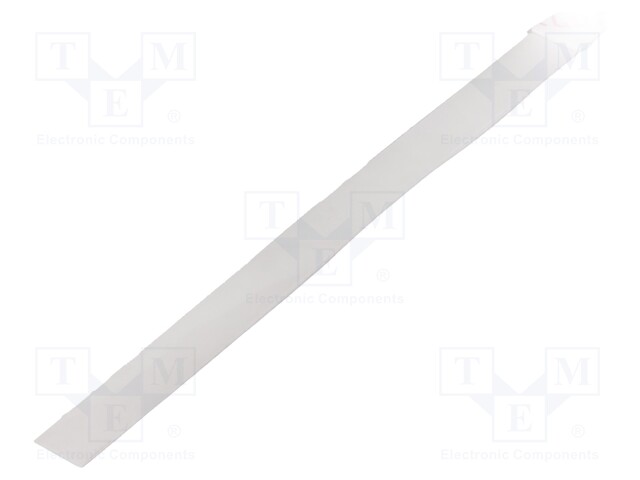 Cover for LED profiles; transparent; 1m; Kind of shutter: G