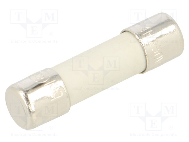 Fuse: fuse; quick blow; 4A; 250VAC; cylindrical,glass; 5x20mm; 5HF