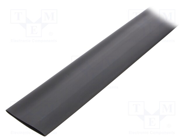 Heat shrink sleeve; glueless; 2: 1; 38.1mm; L: 1m; black