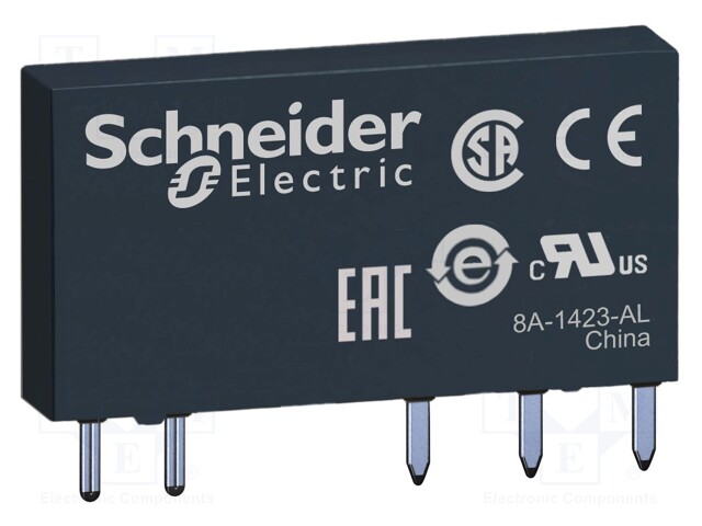 Relay: electromagnetic; SPDT; miniature; PCB,socket; Series: RSL