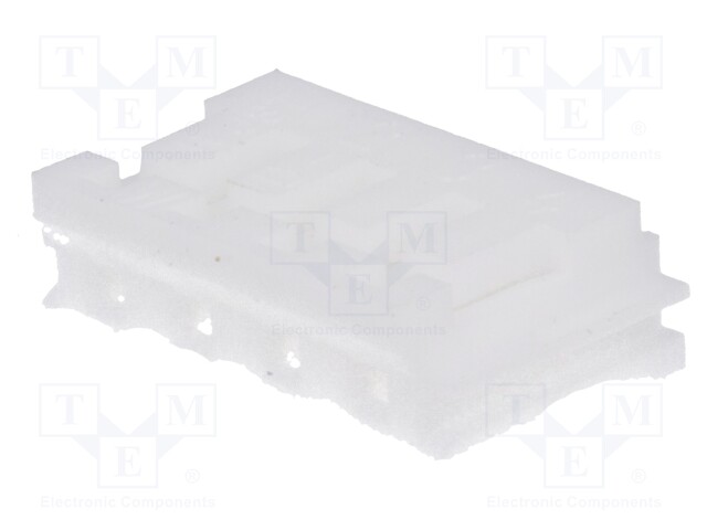 Plug; wire-board; female; EH; 2.5mm; PIN: 4; w/o contacts; for cable