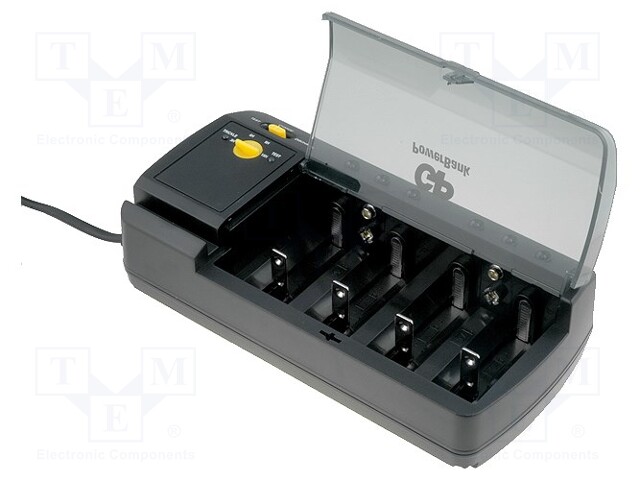 Charger: for rechargeable batteries; Ni-MH; Plug: EU