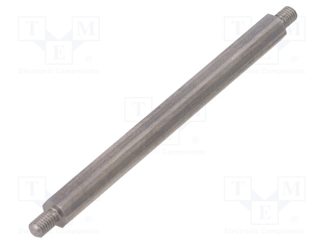 Screwed spacer sleeve; 95mm; Ext.thread: M5; hexagonal