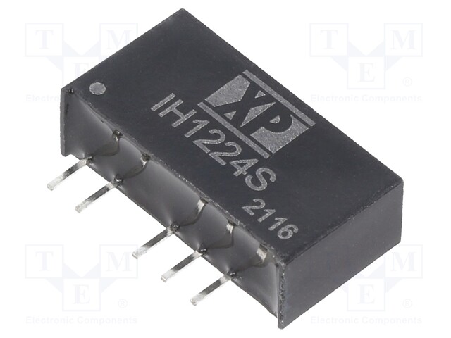 Isolated Board Mount DC/DC Converter, 1kV Isolation, ITE, 2 Output, 2 W, 24 V, 42 mA, -24 V