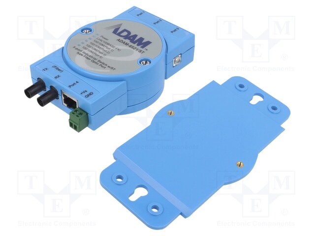 Industrial module: switch Ethernet; unmanaged; 10÷30VDC; RJ45,SC