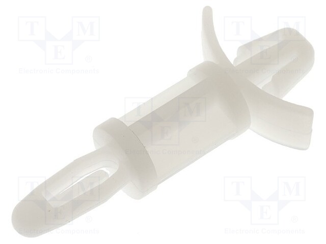 Assembly stud; polyamide; L: 12.7mm; latch/latch; Ø2: 4.75mm