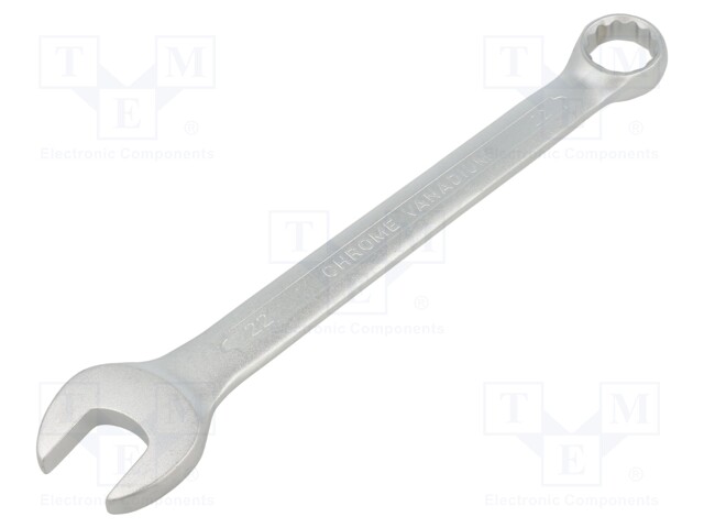 Wrench; combination spanner; 22mm; Overall len: 260mm; DIN 3113