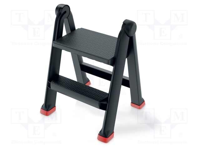 Ladder; anti-slip steps; single sided; 150kg; UNI LADDER