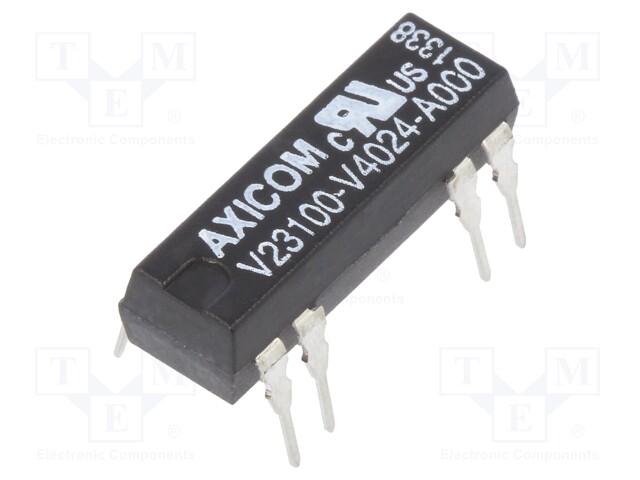 Relay: reed; SPST-NO; Ucoil: 24VDC; 1A; max.200VDC; max.200VAC; 10W