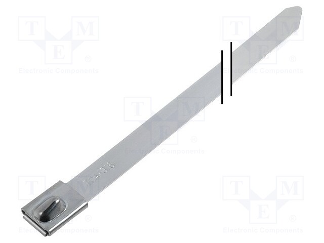 Cable tie; L: 681mm; W: 7.9mm; acid resistant steel; 1115N