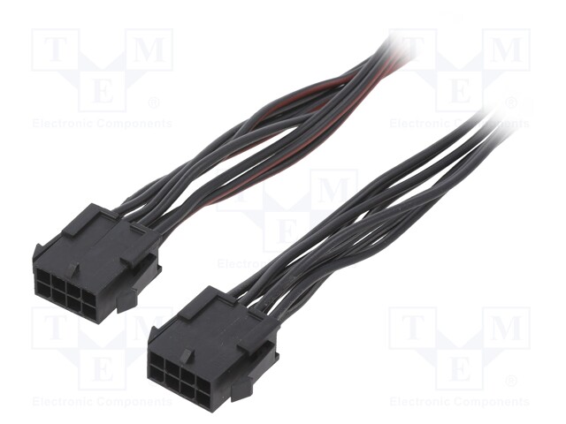 Cable; Micro-Fit 3.0; MX-43020-0800,male-male; PIN: 8; 0.6m; 4A