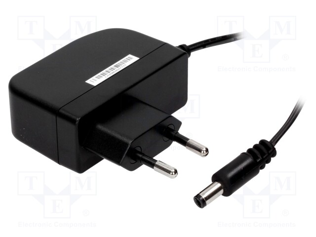 Power supply: switched-mode; 3.3VDC; 1A; Out: 5,5/2,1; 3.3W; 0÷40°C