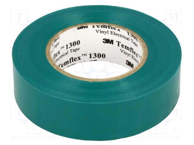 Tape: electrical insulating; W: 19mm; L: 20m; D: 0.13mm; green; 125%