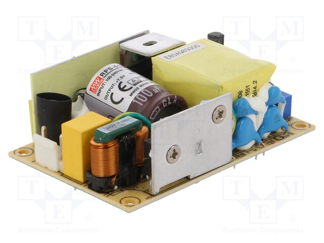 Power supply: switched-mode; 60W; 80÷264VAC; OUT: 1; 7.5VDC; 8A