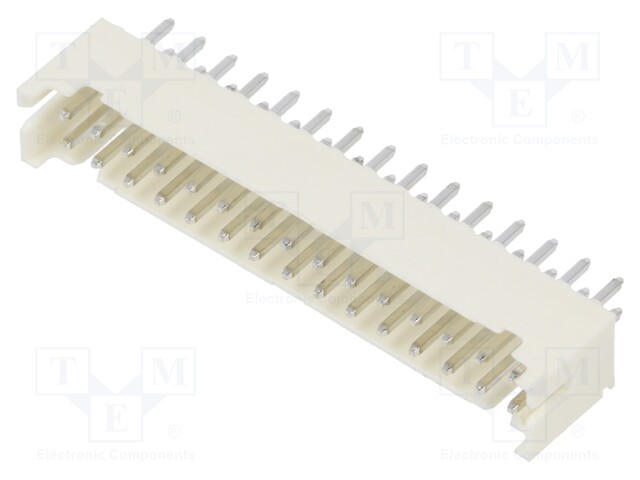 Socket; wire-board; male; 2mm; PIN: 30; THT; 100V; 2A; straight