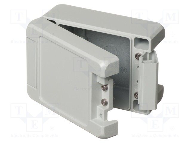 Enclosure: multipurpose; X: 86mm; Y: 121mm; Z: 60mm; BOCUBE ALU; grey