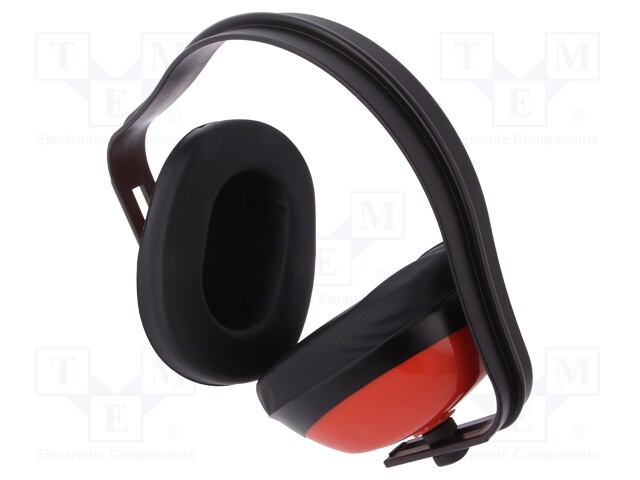 Ear defenders; Attenuation level: 26dB; Side: red