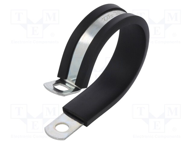 Fixing clamp; ØBundle : 38.1÷41mm; W: 13mm; steel; Man.series: SL