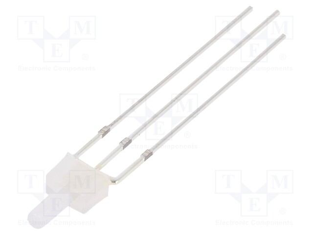 LED; 2mm; red/blue; bicolour; 750÷1120mcd; 330÷500mcd; 90°; cathode