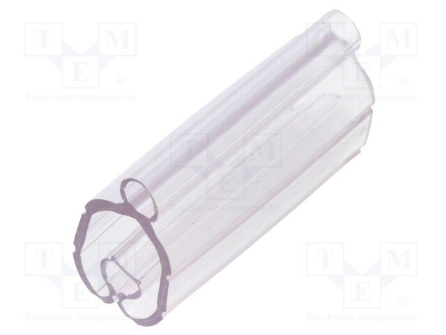 Markers for cables and wires; 8÷16mm; PVC; transparent; -30÷60°C