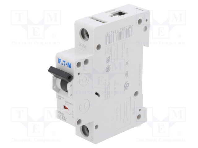 Circuit breaker; 230/400VAC; Inom: 2A; Poles: 1; DIN; Charact: Z