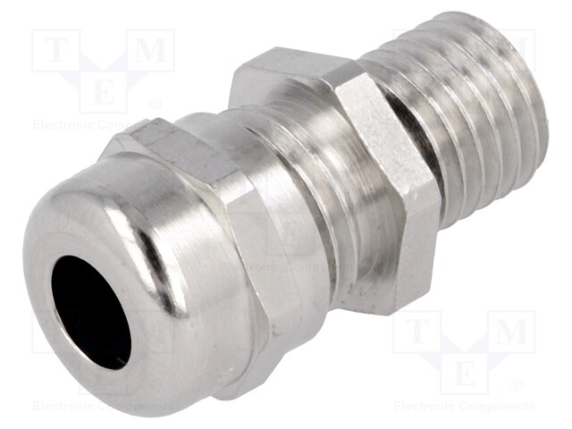 Cable gland; with long thread; M12; IP68; Mat: brass