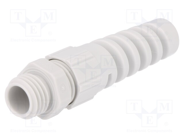 Cable gland; with strain relief; M12; IP68; Mat: polyamide