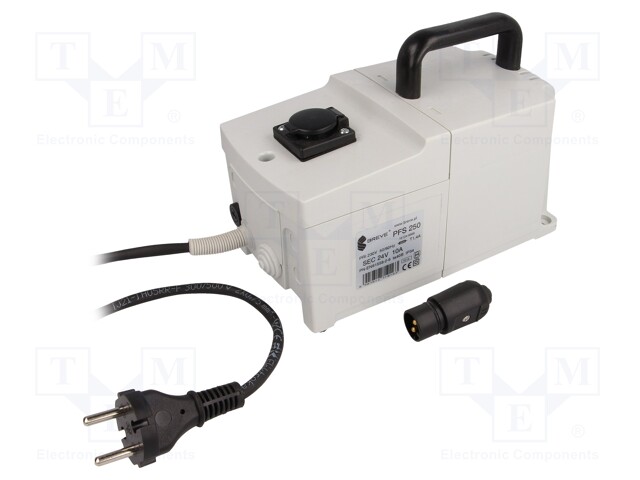 Transformer: safety; 250VA; 230VAC; 24V; IP44; Thermal class: Ta40B