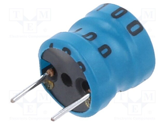 INDUCTOR, 10UH, 20%, 2.1A, RADIAL