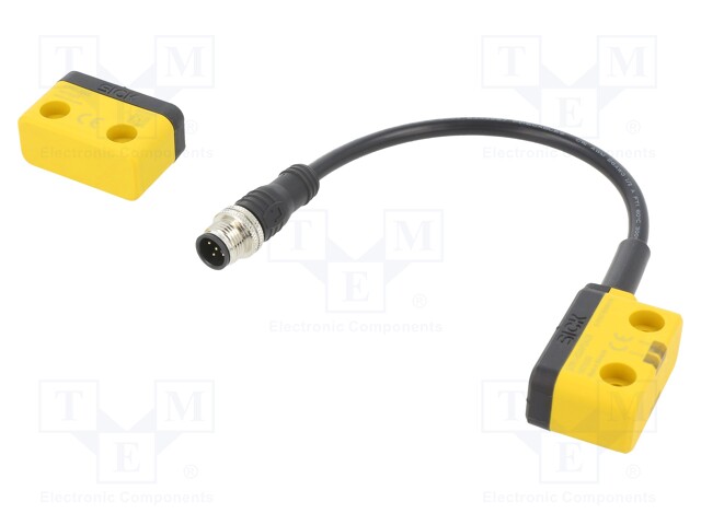 Safety switch: magnetic; Series: STR1; Contacts: NO x2; IP67; 50mA