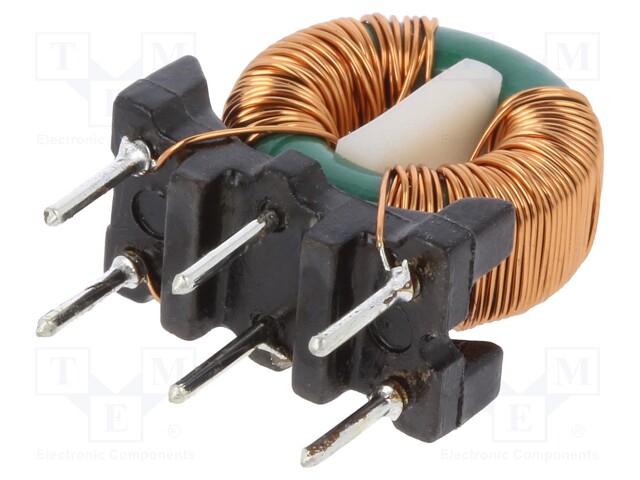 Inductor: wire; THT; 10mH; 700mA; 291mΩ; 230VAC; 4.5x7.5mm; -20÷+50%