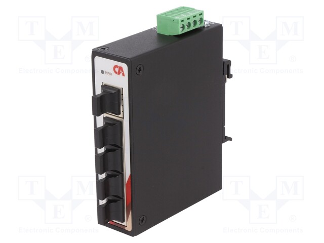 Industrial module: switch Ethernet; unmanaged; 12÷48VDC; RJ45