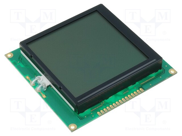 Display: LCD; graphical; 160x160; STN Positive; gray; 89x85x14.5mm