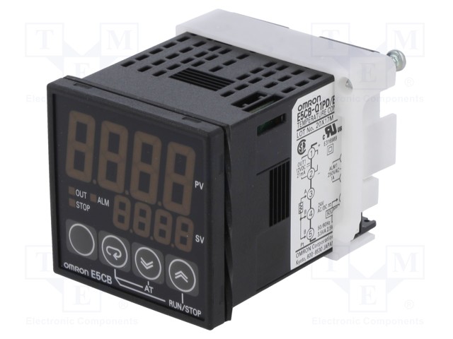 Module: regulator; Pt100; temperature; SSR; OUT 2: SPST-NO; panel