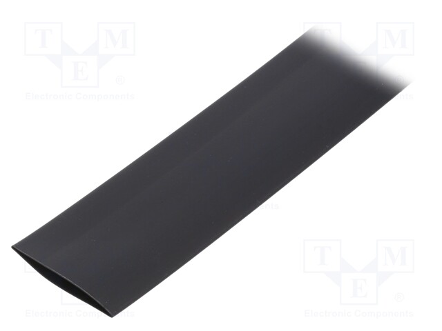 Heat shrink sleeve; glueless; 2: 1; 25.4mm; L: 1m; polyolefine