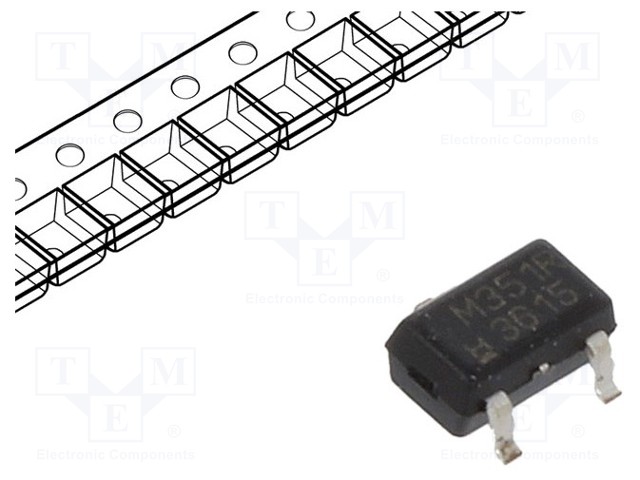 Sensor: magnetic field; Range: -7÷7Gs; 3÷24VDC; -40÷85°C; 20mA