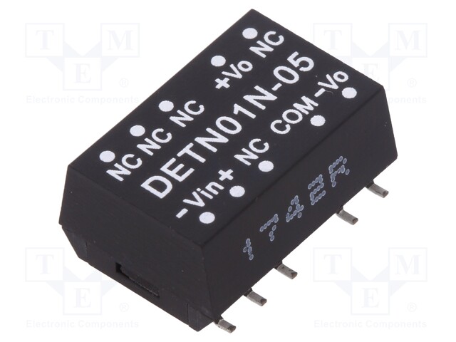 Converter: DC/DC; 1W; Uin: 21.6÷26.4V; Uout: 5VDC; Uout2: -5VDC; SMD