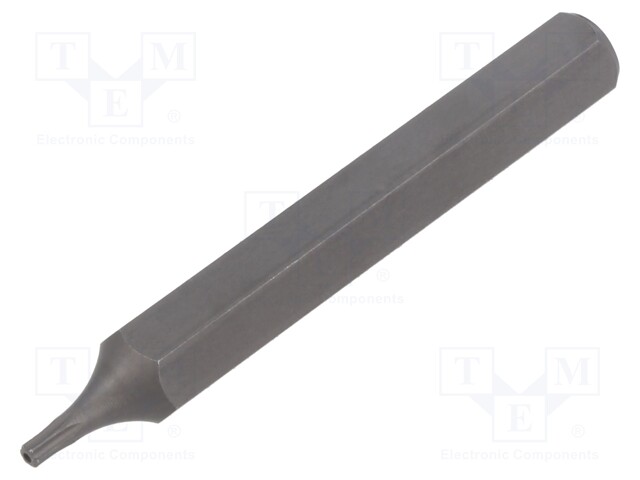 Screwdriver bit; Torx® with protection; T10H; Overall len: 80mm